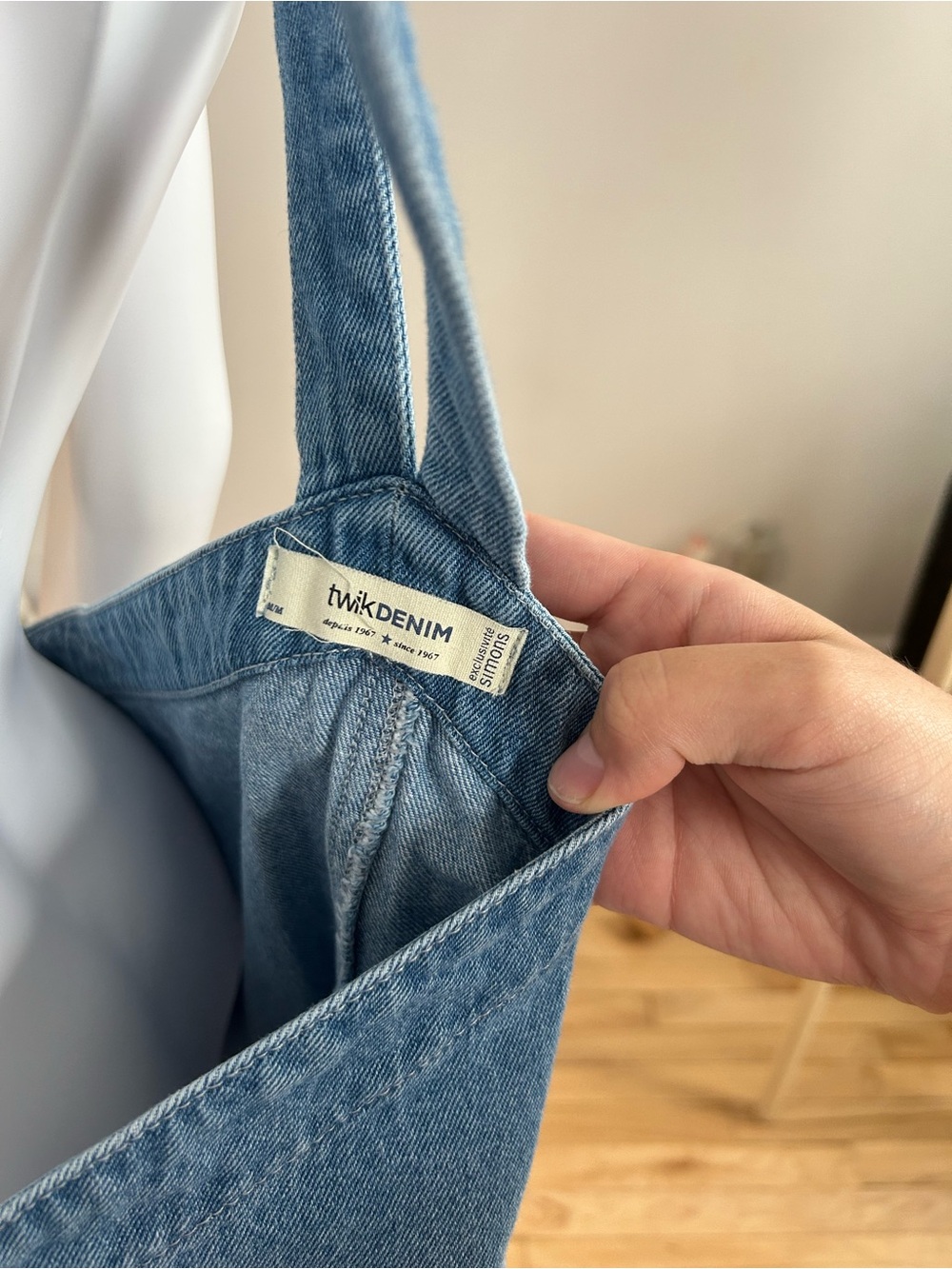 Simons Denim Dress - Blue M - Picture 4 of 4